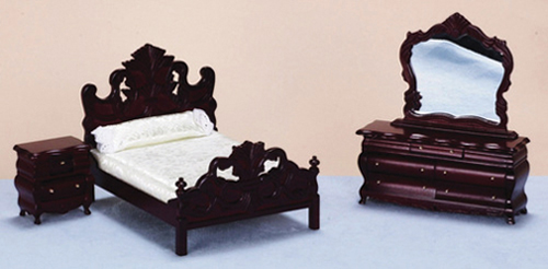 Bedroom Set, 3 pc., Fancy